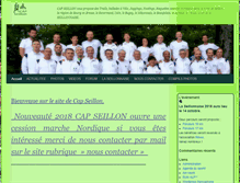 Tablet Screenshot of cap-seillon.fr